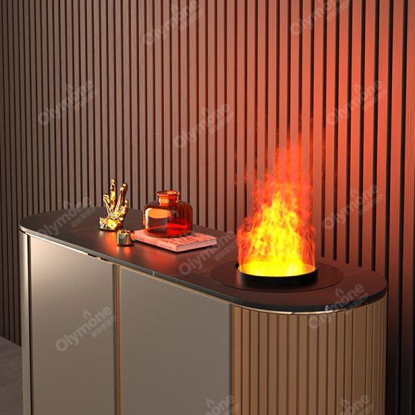 ROUND water vapor fireplace - Image 3