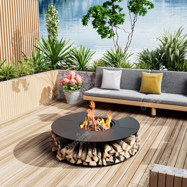 The Round Fire Pit able - Image 4